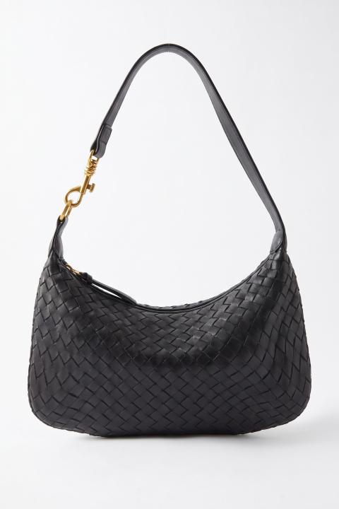 Mini-bag intrecciata black - Autunno - Inverno 2027 | Brend