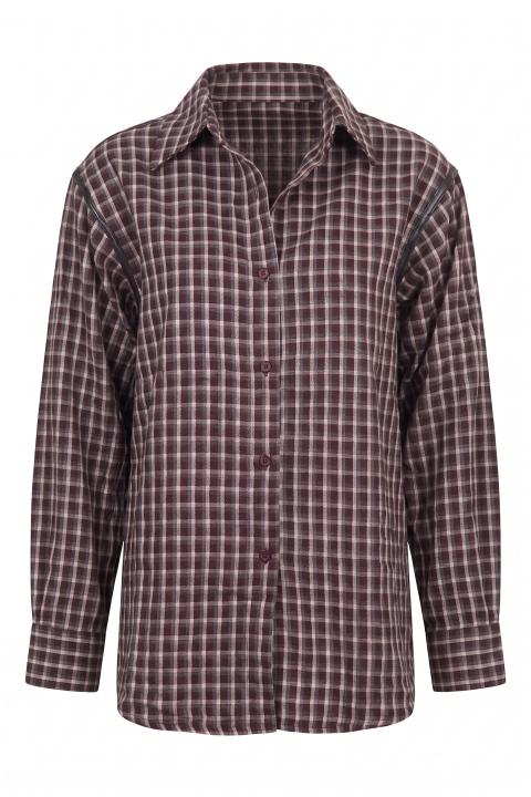 Camicia check rosa - Autunno - Inverno 2027 | Brend