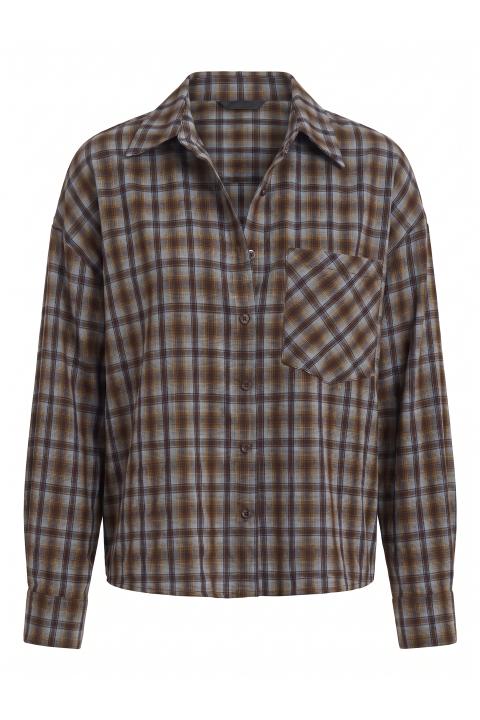 Camicia check taschino check moro - Autunno - Inverno 2027 | Brend