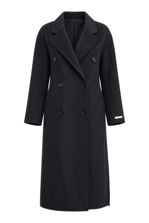 Cappotto lungo cinta nero - Autunno - Inverno 2027 | Brend