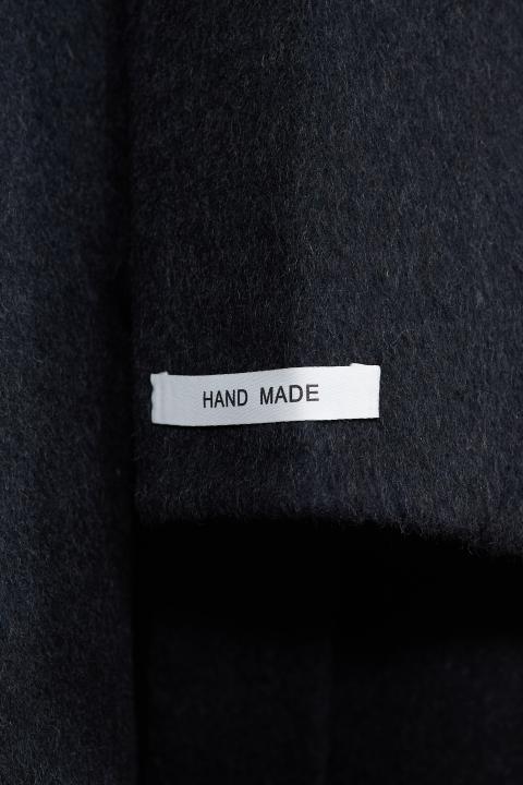 Cappotto lungo cinta nero - Autunno - Inverno 2027 | Brend