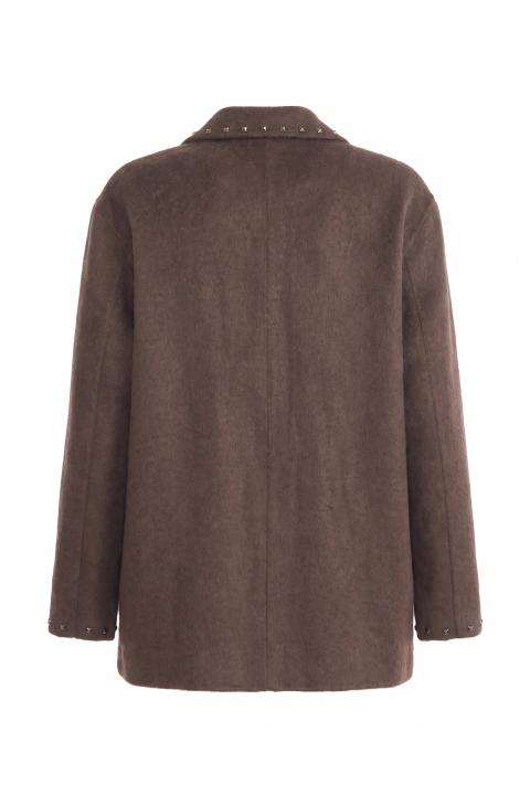 Cappotto corto borchie moro - Autunno - Inverno 2027 | Brend