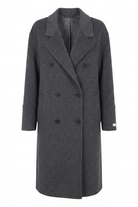Cappotto over doppio petto grigio scuro - Autunno - Inverno 2027 | Brend