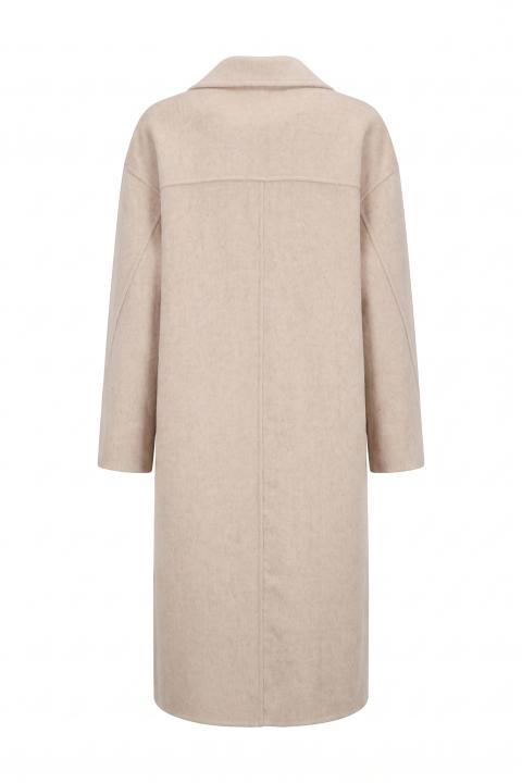 Cappotto over 2 bottoni beige - Autunno - Inverno 2027 | Brend