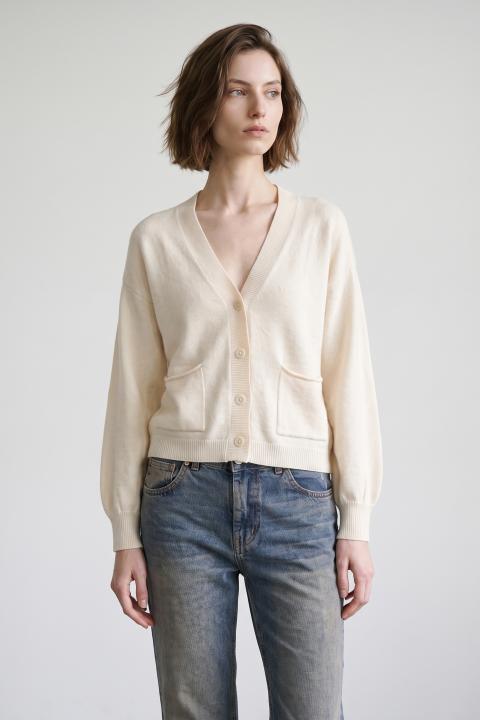 Cardigan over tasconi panna - Autunno - Inverno 2027 | Brend