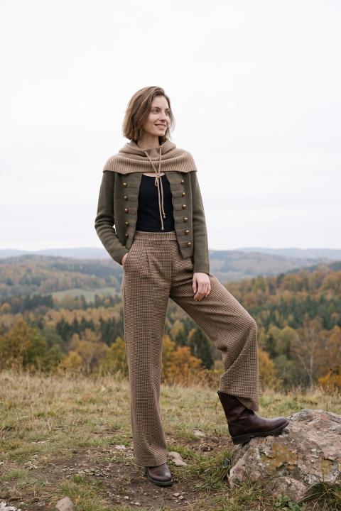 Cardigan Napoleon militare - Autunno - Inverno 2027 | Brend