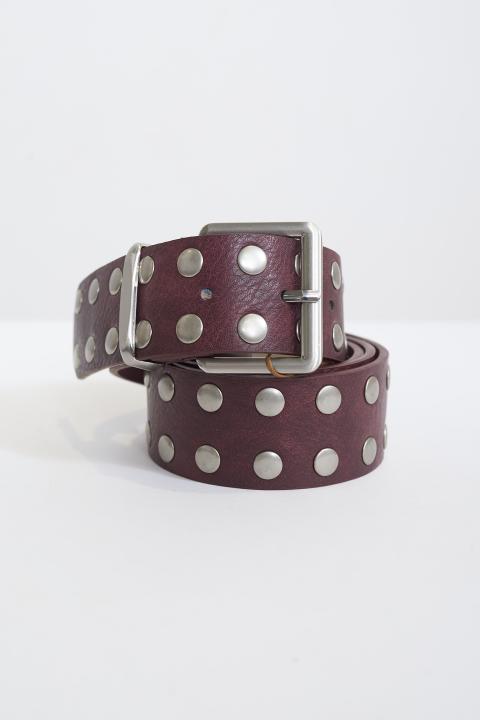 Cintura borchie burgundy - Autunno - Inverno 2027 | Brend