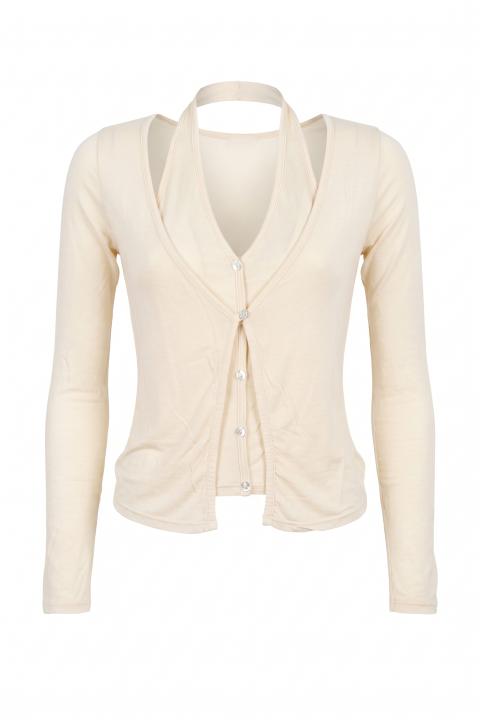Top combo cardigan burro - Autunno - Inverno 2027 | Brend