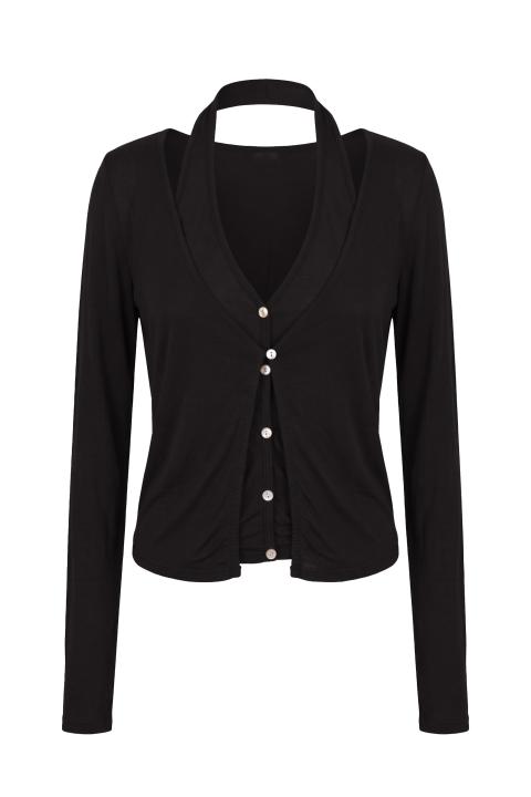 Top combo cardigan nero - Autunno - Inverno 2027 | Brend