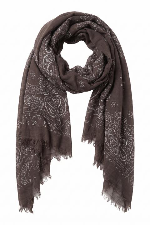 Foulard bamboo paisley moro - Autunno - Inverno 2027 | Brend