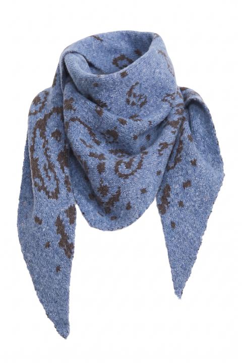 Bandana mano lana fantasia denim - Autunno - Inverno 2027 | Brend