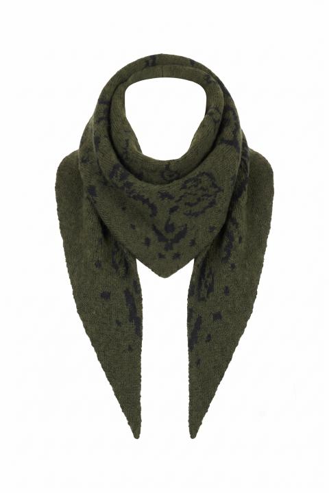 Bandana mano lana fantasia military - Autunno - Inverno 2027 | Brend