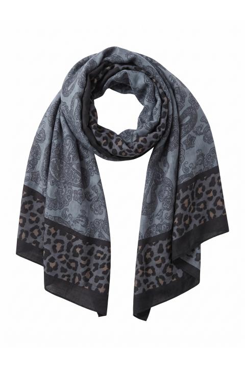 Foulard paisley animalier black - Autunno - Inverno 2027 | Brend