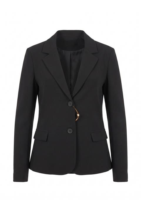 Giacca 2bottoni pattine nero - Autunno - Inverno 2027 | Brend