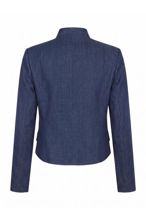 Giacca collo imbuto denim - Autunno - Inverno 2027 | Brend