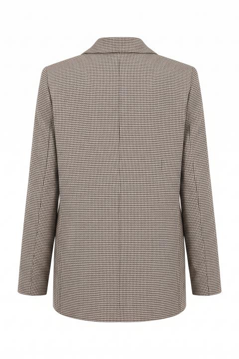 Giacca over pied de poule moro/nero - Autunno - Inverno 2027 | Brend