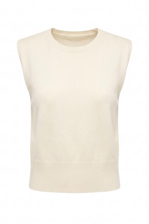 Gilet balza coste burro - Autunno - Inverno 2027 | Brend