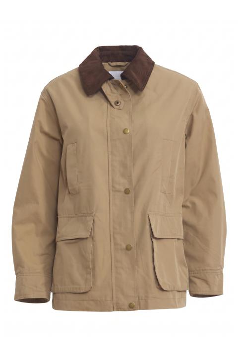 Giubbotto colletto velluto beige - Autunno - Inverno 2027 | Brend