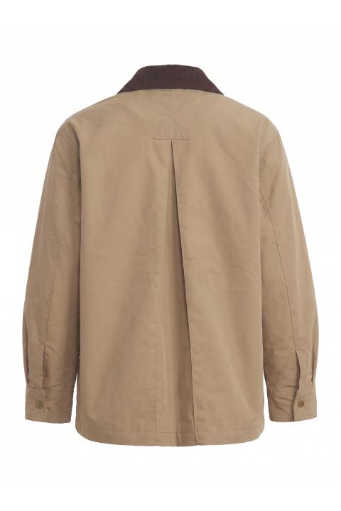 Giubbotto colletto velluto beige - Autunno - Inverno 2027 | Brend