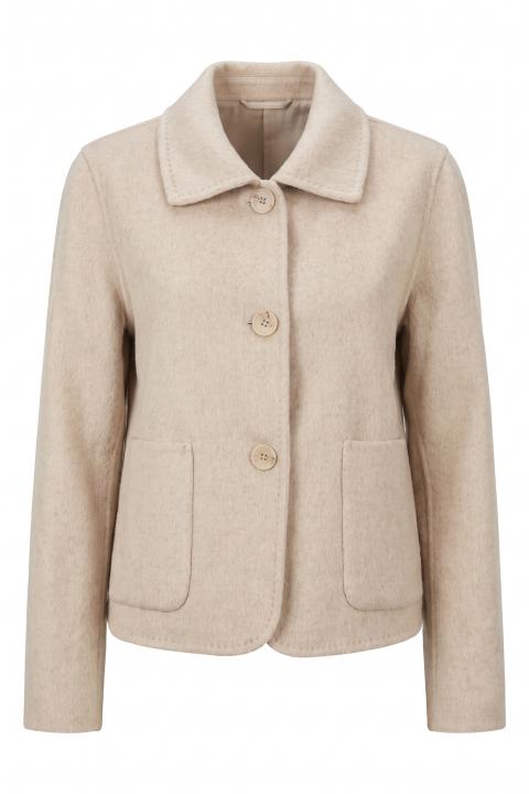 Giubbotto tasca toppa beige - Autunno - Inverno 2027 | Brend