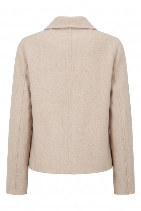 Giubbotto tasca toppa beige - Autunno - Inverno 2027 | Brend