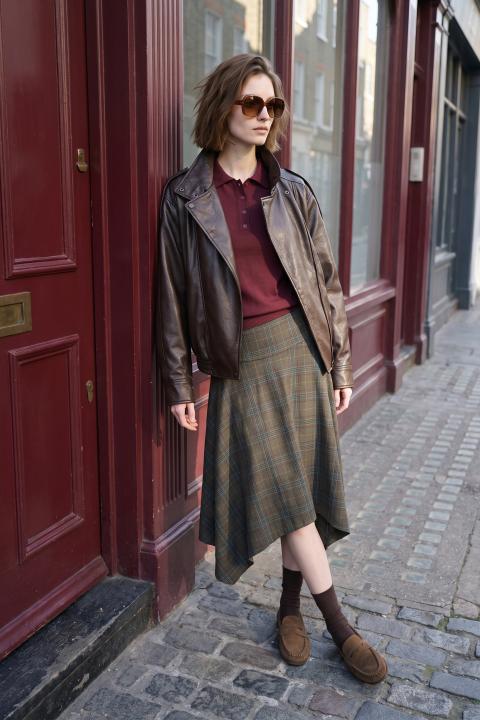 Gonna check militare - Autunno - Inverno 2027 | Brend