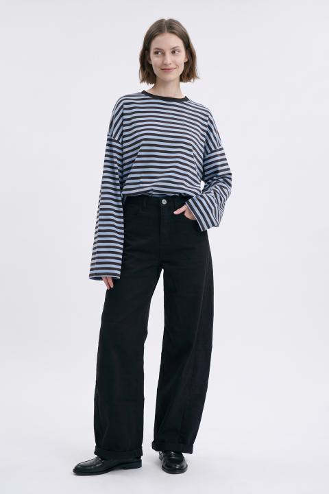 Jeans balloon risvoltino nero - Autunno - Inverno 2027 | Brend