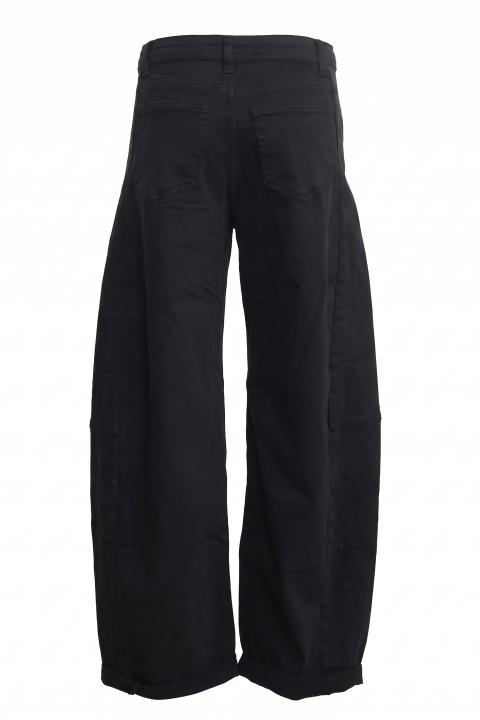 Jeans balloon risvoltino nero - Autunno - Inverno 2027 | Brend