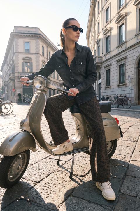 Jeans balloon fantasia animalier - Autunno - Inverno 2027 | Brend