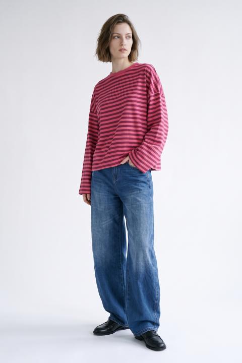 Jeans barrel denim delavato - Autunno - Inverno 2027 | Brend