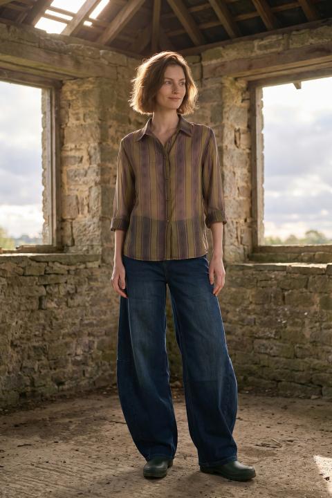 Jeans balloon risvolto lavaggio the - Autunno - Inverno 2027 | Brend