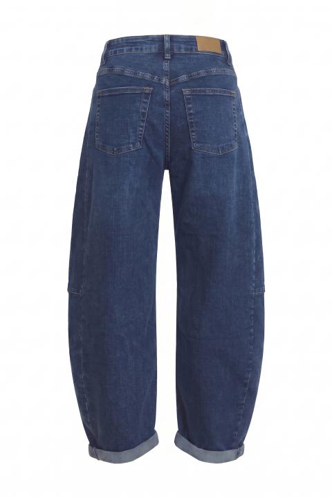 Jeans balloon risvoltino denim scuro - Autunno - Inverno 2027 | Brend