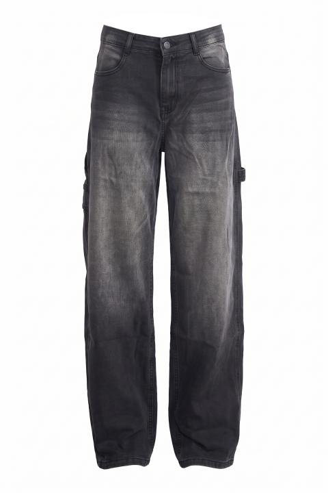 Jeans gamba dritta delavato grigio - Autunno - Inverno 2027 | Brend