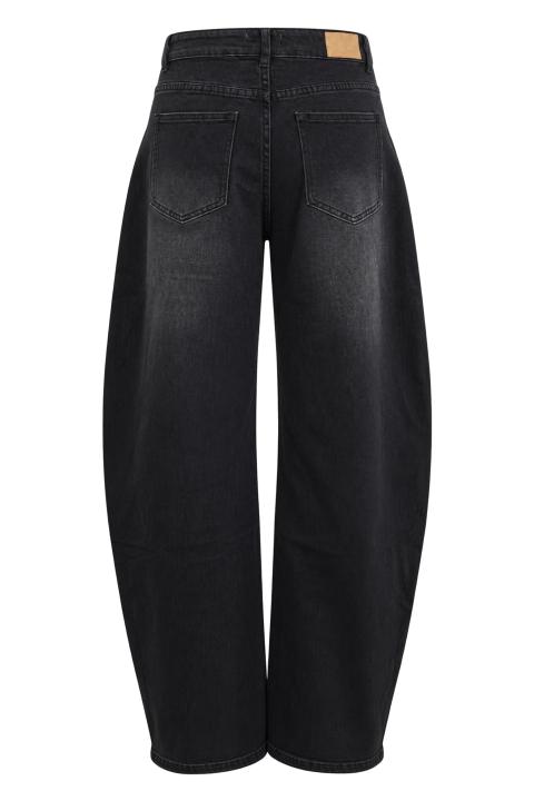 Jeans vita incrociata nero delavato - Autunno - Inverno 2027 | Brend