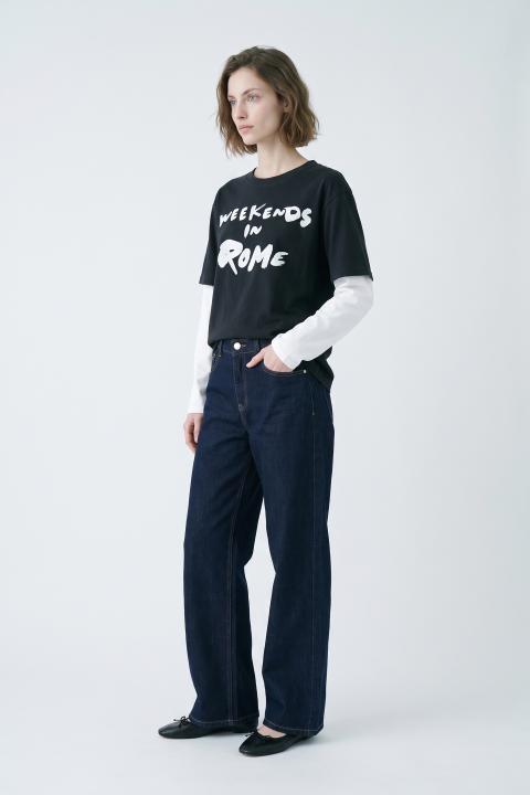 Jeans gamba dritta denim scuro - Autunno - Inverno 2027 | Brend