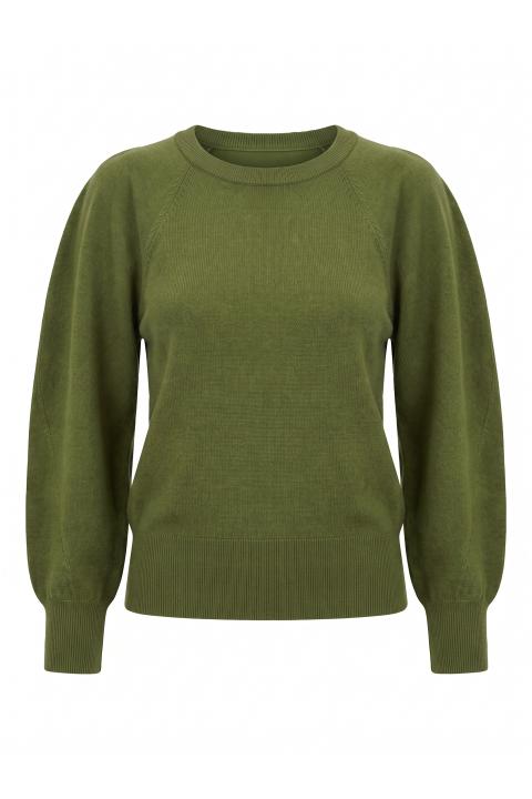 Maglia paricollo raglan olio - Autunno - Inverno 2027 | Brend