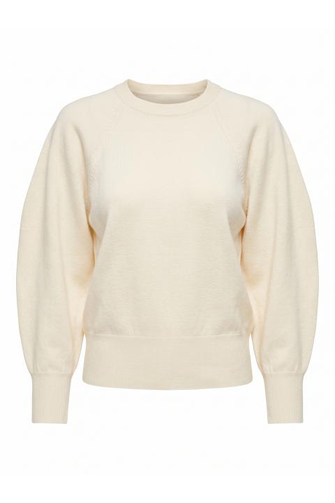 Maglia paricollo raglan panna - Autunno - Inverno 2027 | Brend