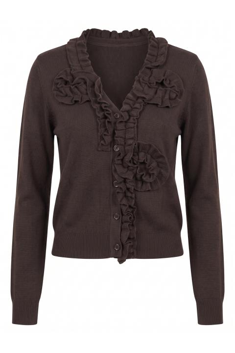 Cardigan rouches moro - Autunno - Inverno 2027 | Brend