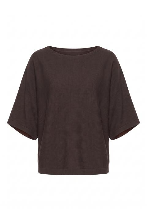 Maglia paricollo manica ampia moro - Autunno - Inverno 2027 | Brend