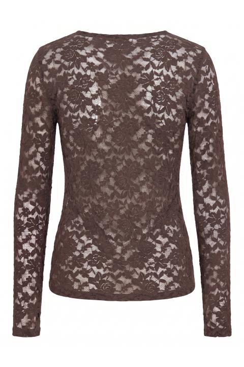 Maglia scollo barca pizzo moro - Autunno - Inverno 2027 | Brend