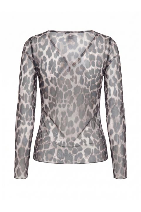 Maglia tulle fantasia animalier - Autunno - Inverno 2027 | Brend