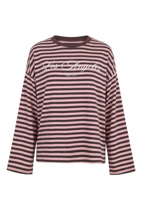 Maglia manica lunga L.A rosa/moro - Autunno - Inverno 2027 | Brend