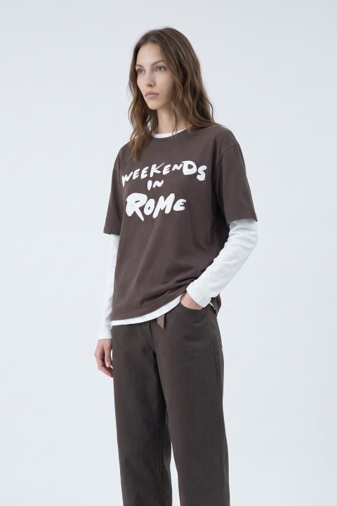 Maglia manica lunga Weekends moro - Autunno - Inverno 2027 | Brend