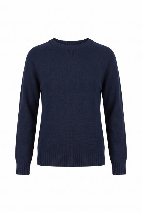 Maglia girocollo blu - Autunno - Inverno 2027 | Brend