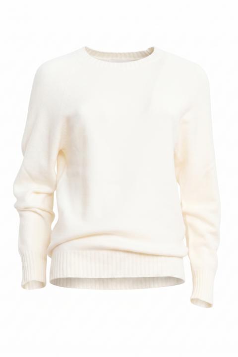 Maglia girocollo burro - Autunno - Inverno 2027 | Brend