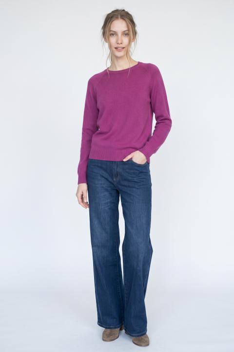 Maglia girocollo ciclamino - Autunno - Inverno 2027 | Brend