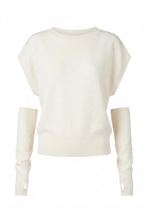 Maglia kimono manicotti burro - Autunno - Inverno 2027 | Brend