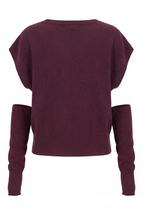 Maglia kimono manicotti chianti - Autunno - Inverno 2027 | Brend