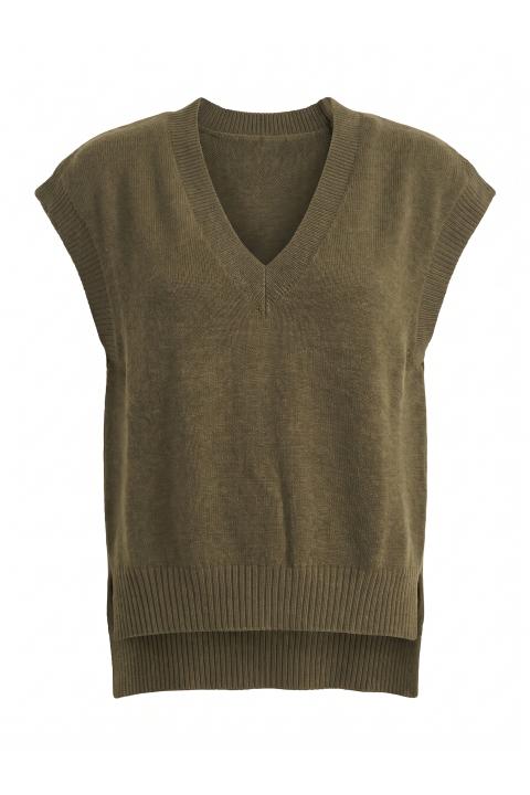 Gilet scollo V bosco - Autunno - Inverno 2027 | Brend