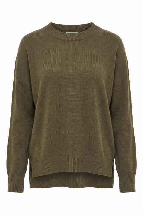 Maglia scollo barca asimmetrica bosco - Autunno - Inverno 2027 | Brend